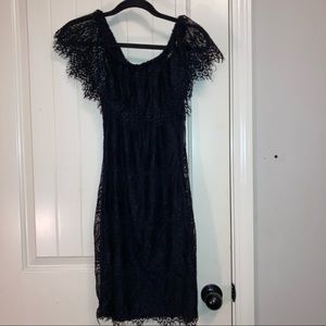 ALMOST FAMOUS BLACK OFF SHOULDERS DRESS